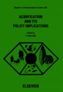 Acidification and its policy implications: proceedings of an international conference held in Amsterdam, May 5-9, 1986 by United Nations. Economic Commission for Europe