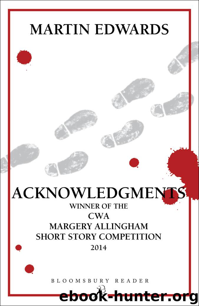Acknowledgments by Martin Edwards