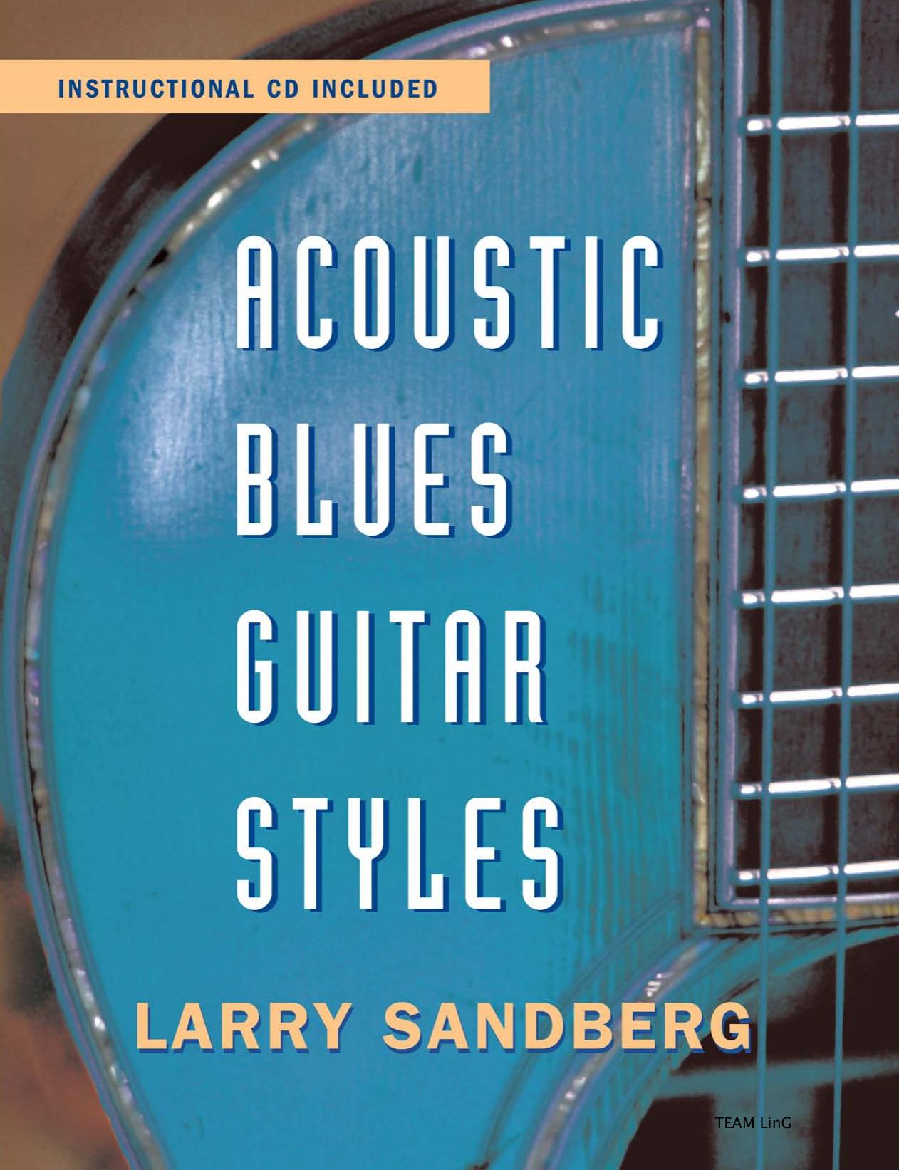 Acoustic Blues Guitar Styles by Larry Sandberg