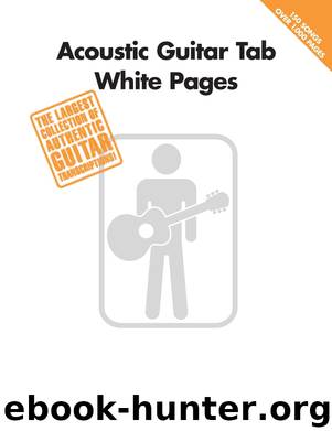 Acoustic Guitar Tab White Pages by Various