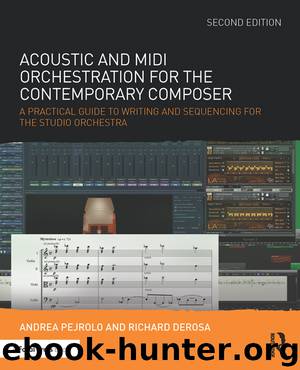 Acoustic and MIDI Orchestration for the Contemporary Composer by Pejrolo Andrea; DeRosa Richard;