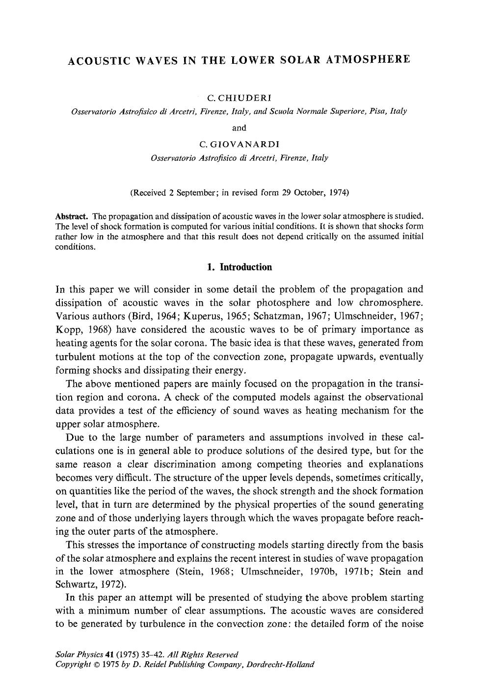Acoustic waves in the lower solar atmosphere by Unknown