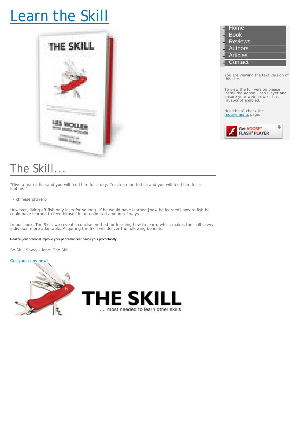 Acquire The Most Needed Skill To Succeed - Become Adaptable. by Best of Kuszter's Collection