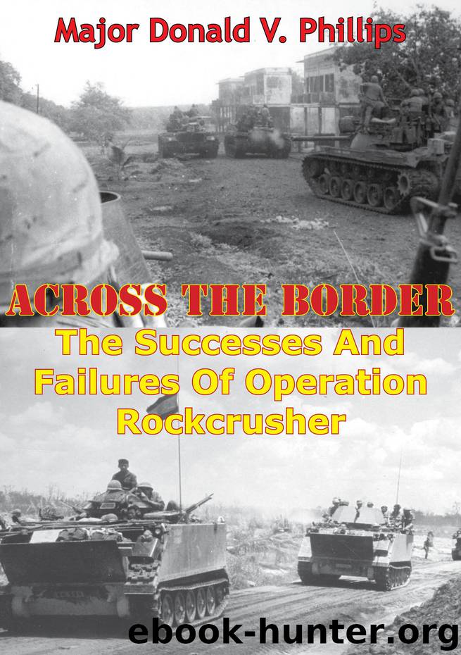 Across the Border by Donald V. Phillips
