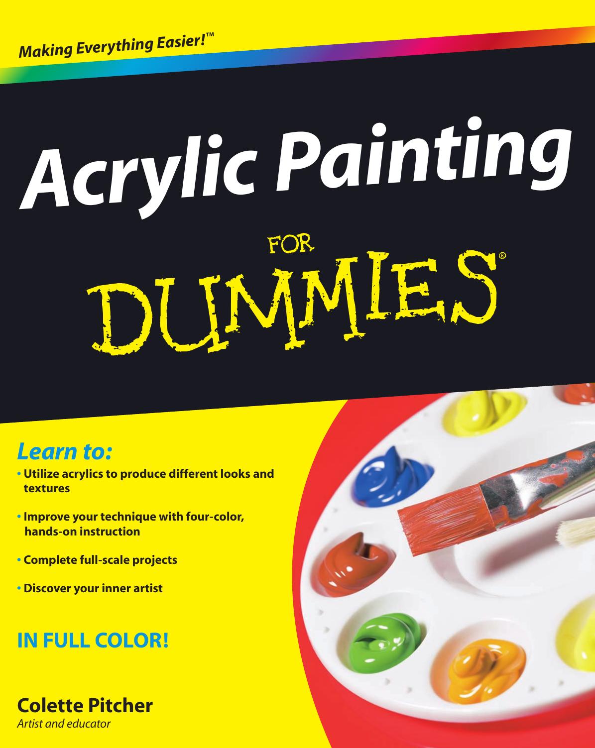 Acrylic Painting for Dummies (ISBN by 047044455X)