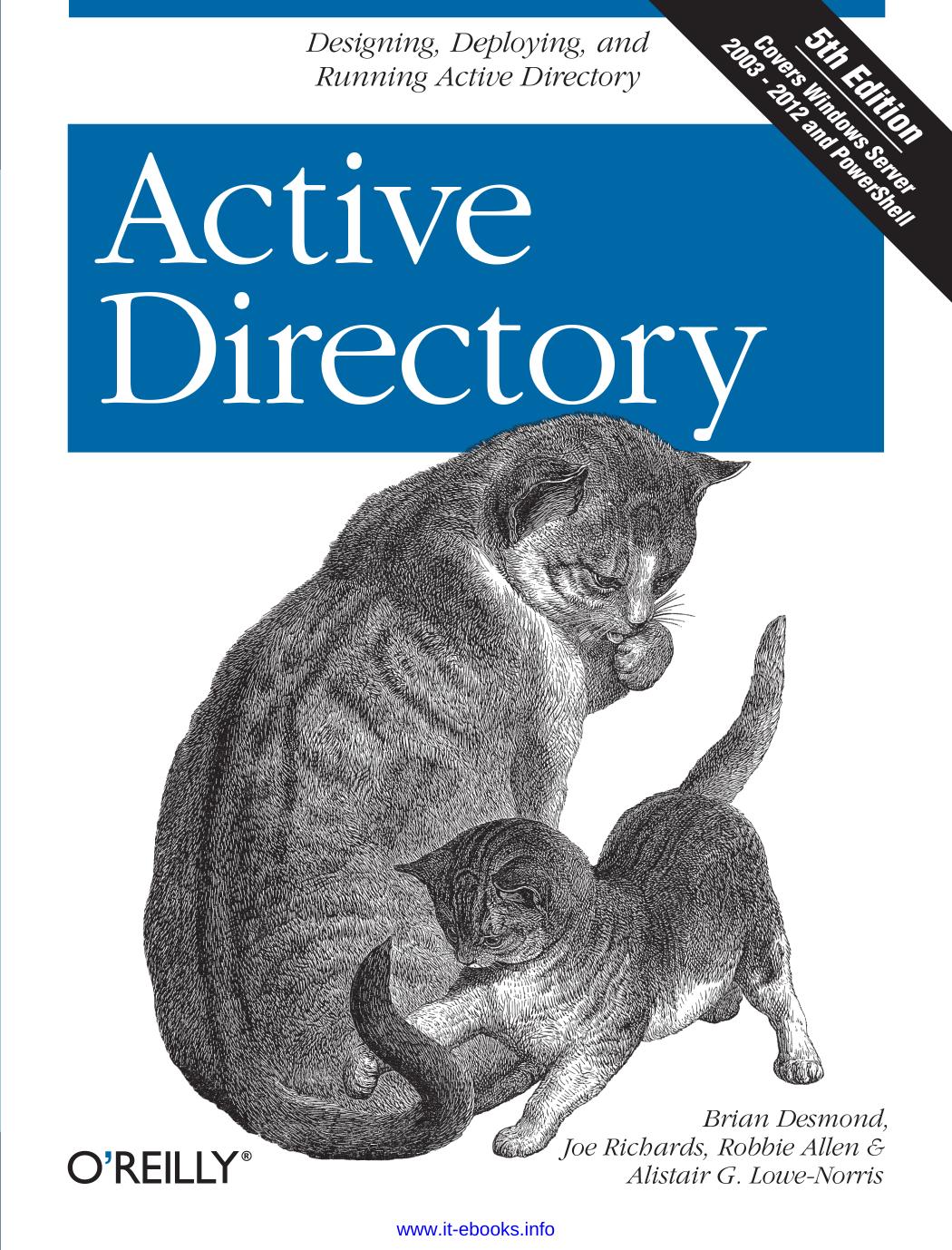 Active Directory by Brian Desmond Joe Richards Robbie Allen & Alistair G. Lowe-Norris