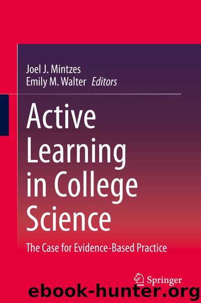 Active Learning in College Science by Joel J. Mintzes & Emily M. Walter