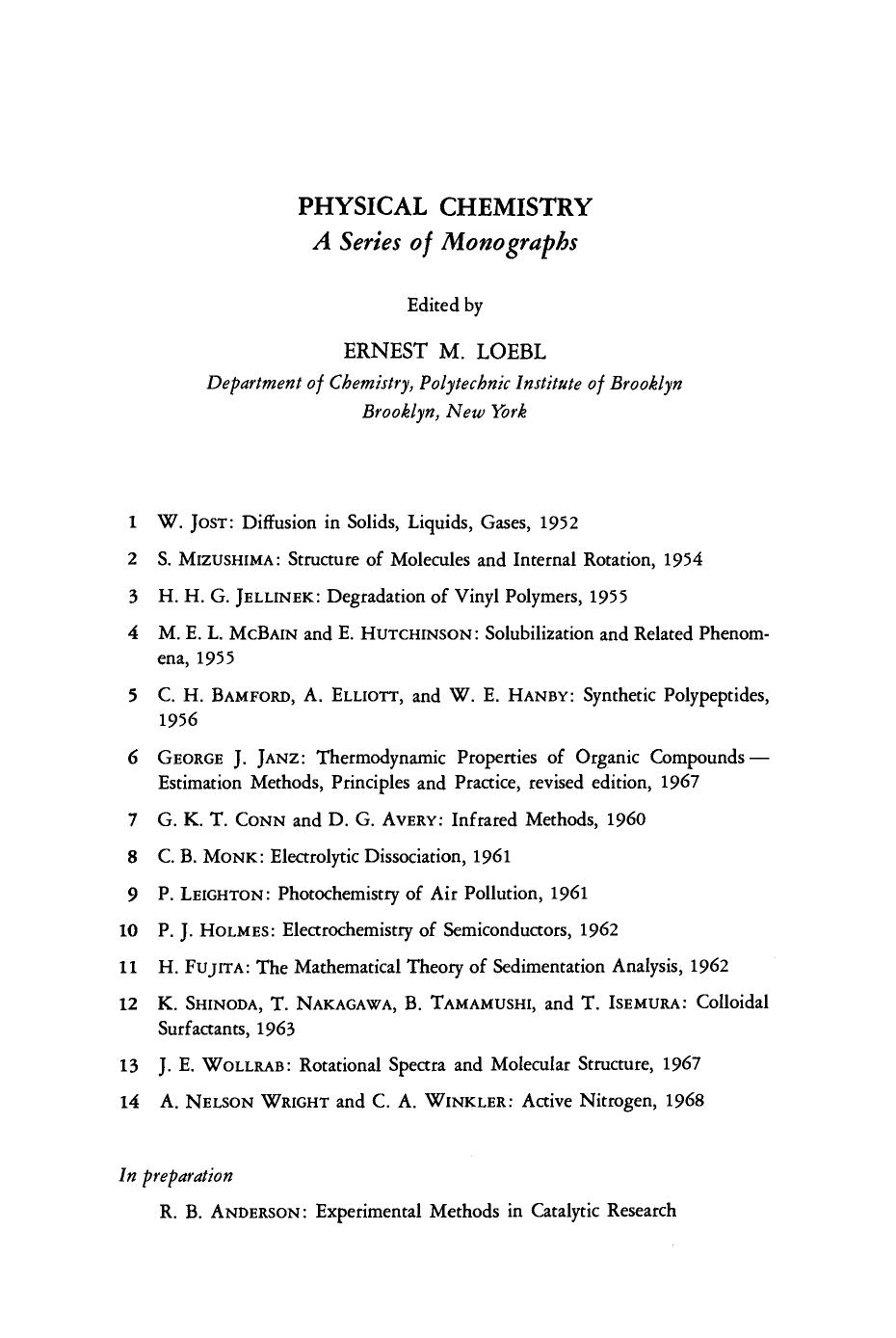 Active Nitrogen by A. Nelson Wright and Carl A. Winkler (Eds.)
