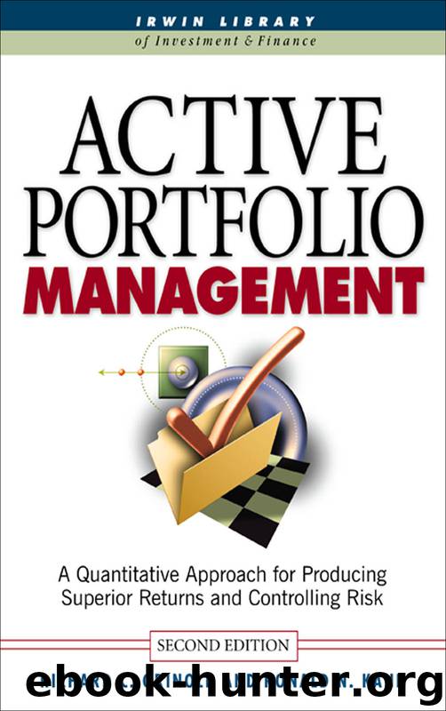 Active Portfolio Management by Richard C. Grinold