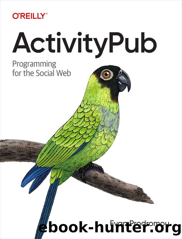 ActivityPub (for True Epub) by Evan Prodromou