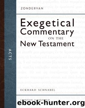 Acts by Eckhard J. Schnabel