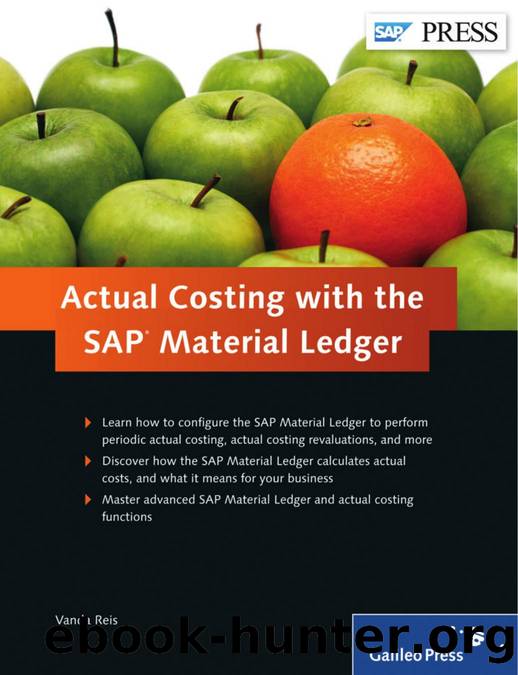 Actual Costing with the SAP Material Ledger by Vanda Reis