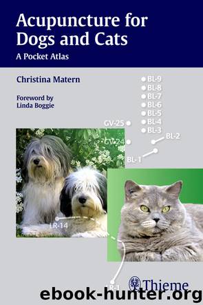 Acupuncture for Dogs and Cats: A Pocket Atlas by Christina Matern