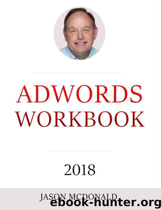 AdWords Workbook by McDonald Jason