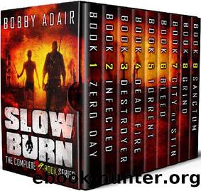 Adair, Bobby - Slow Burn Box Set: The Complete Post Apocalyptic Series (Books 1-9) by Adair Bobby