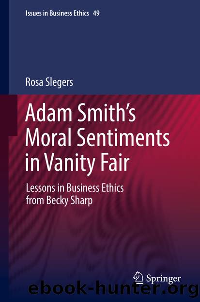 Adam Smithâs Moral Sentiments in Vanity Fair by Rosa Slegers