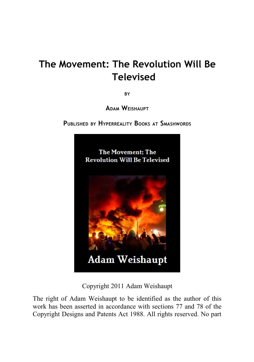 Adam Weishaupt - The Movement by Shelley Hitz