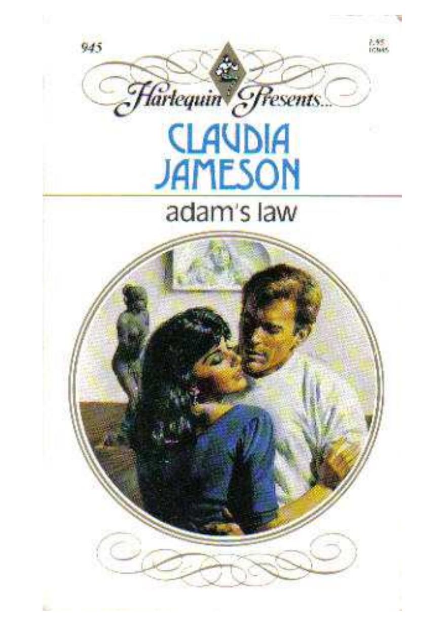 Adam's Law by Jameson Claudia