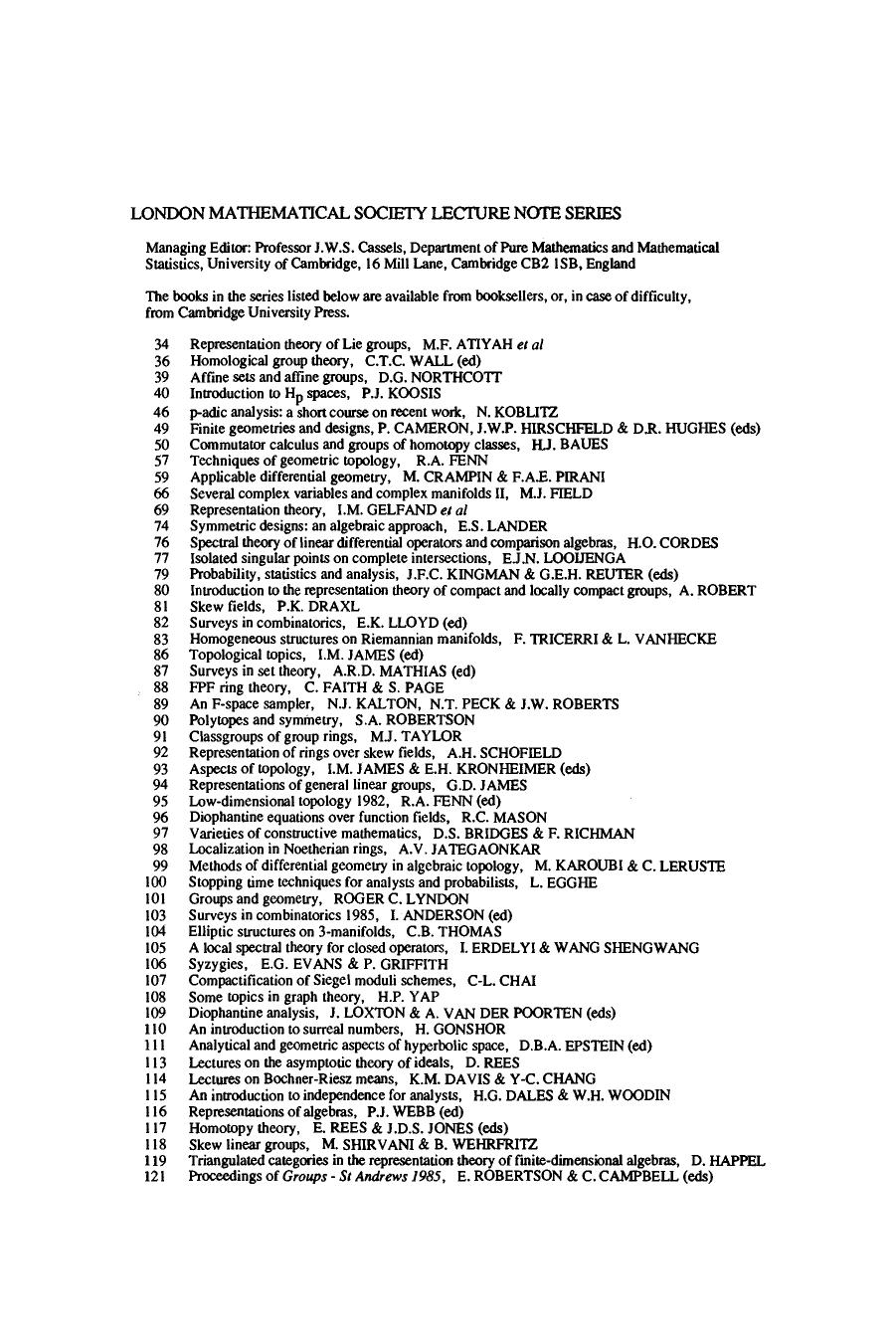 Adams Memorial Symposium on Algebraic Topology: Volume 2 by Nigel Ray Grant Walker