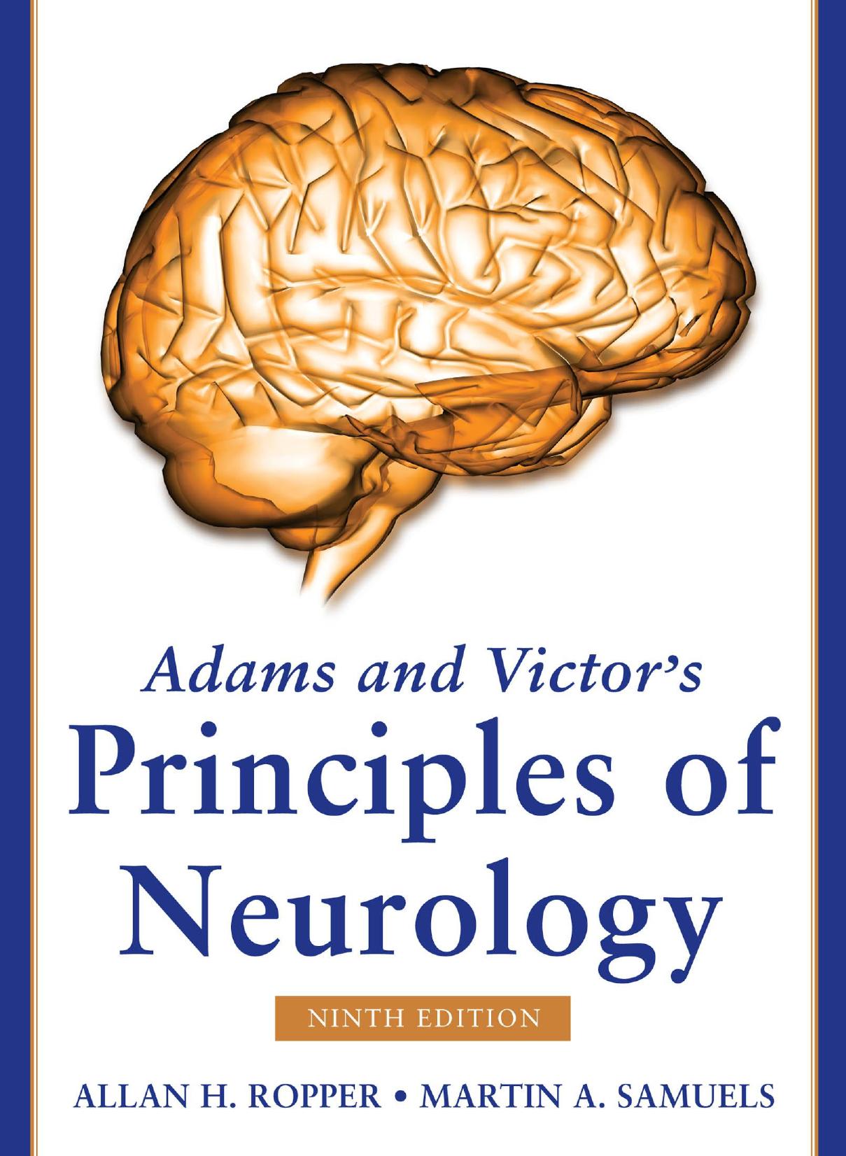 Adams and Victor's Principles of Neurology by Ropper Allan H. Samuels Martin A