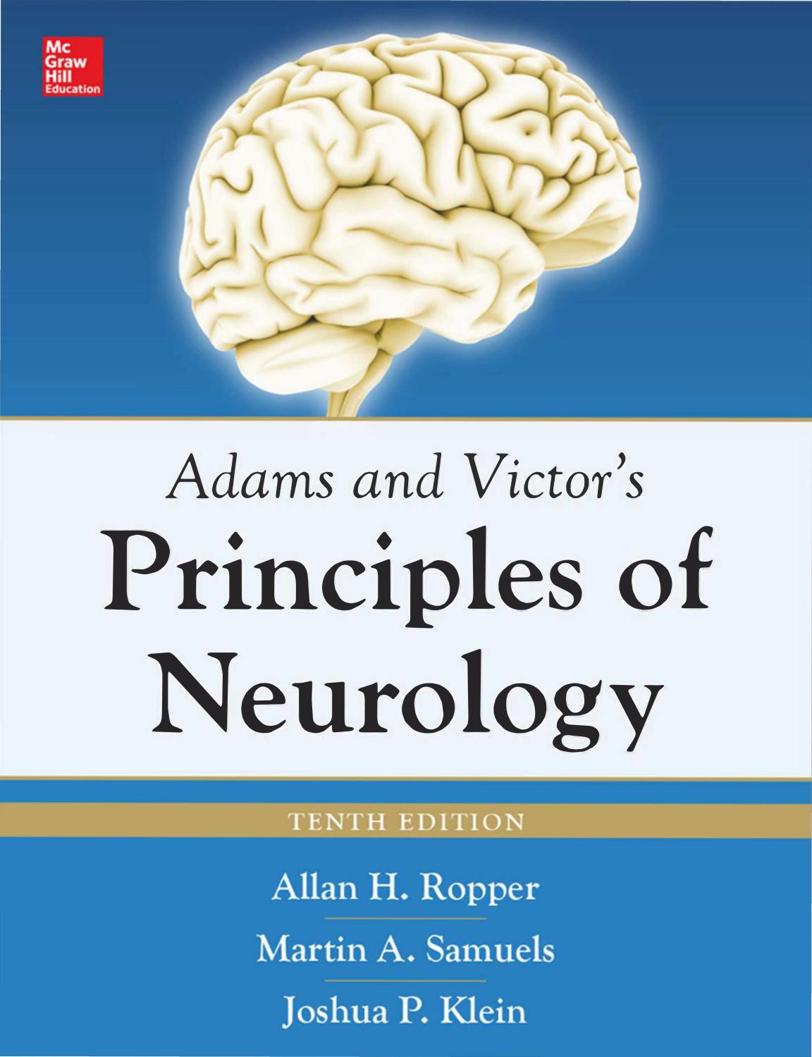 Adams and Victor's by Principle of Neurology 10th Ed