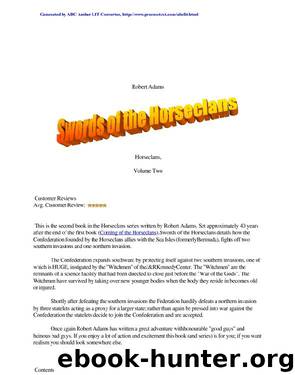 Adams, Robert - Horseclans 02 - Swords of the Horseclans by Adams Robert
