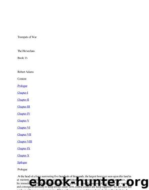 Adams, Robert - Horseclans 16 - Trumpets of War by Adams Robert