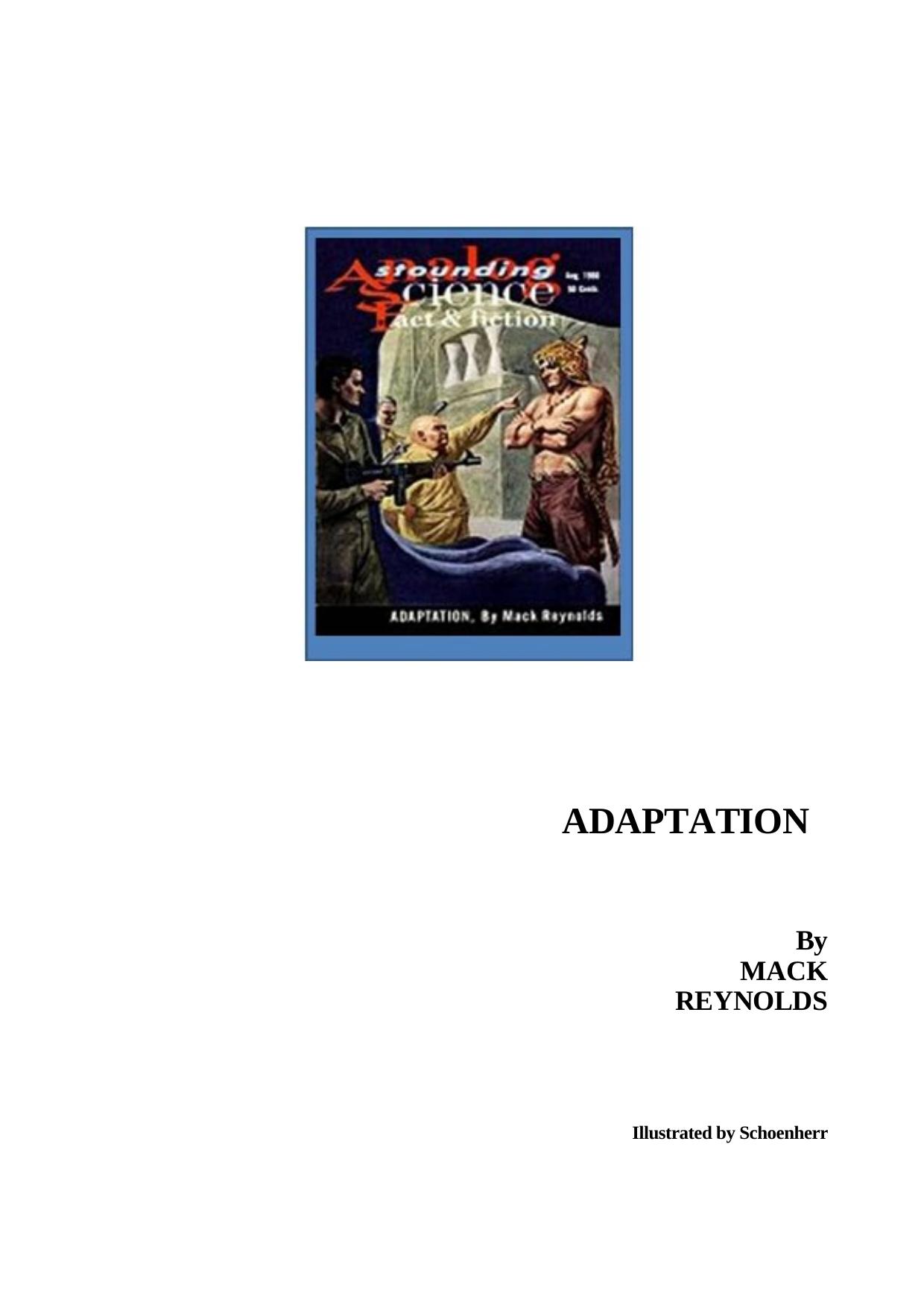 Adaptation by Mack Reynolds