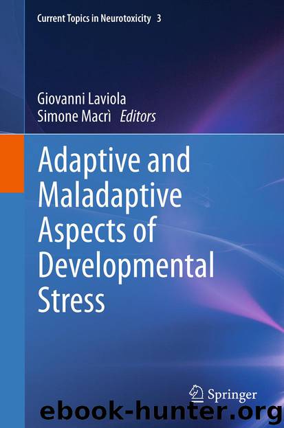 Adaptive and Maladaptive Aspects of Developmental Stress by Giovanni Laviola & Simone Macrì