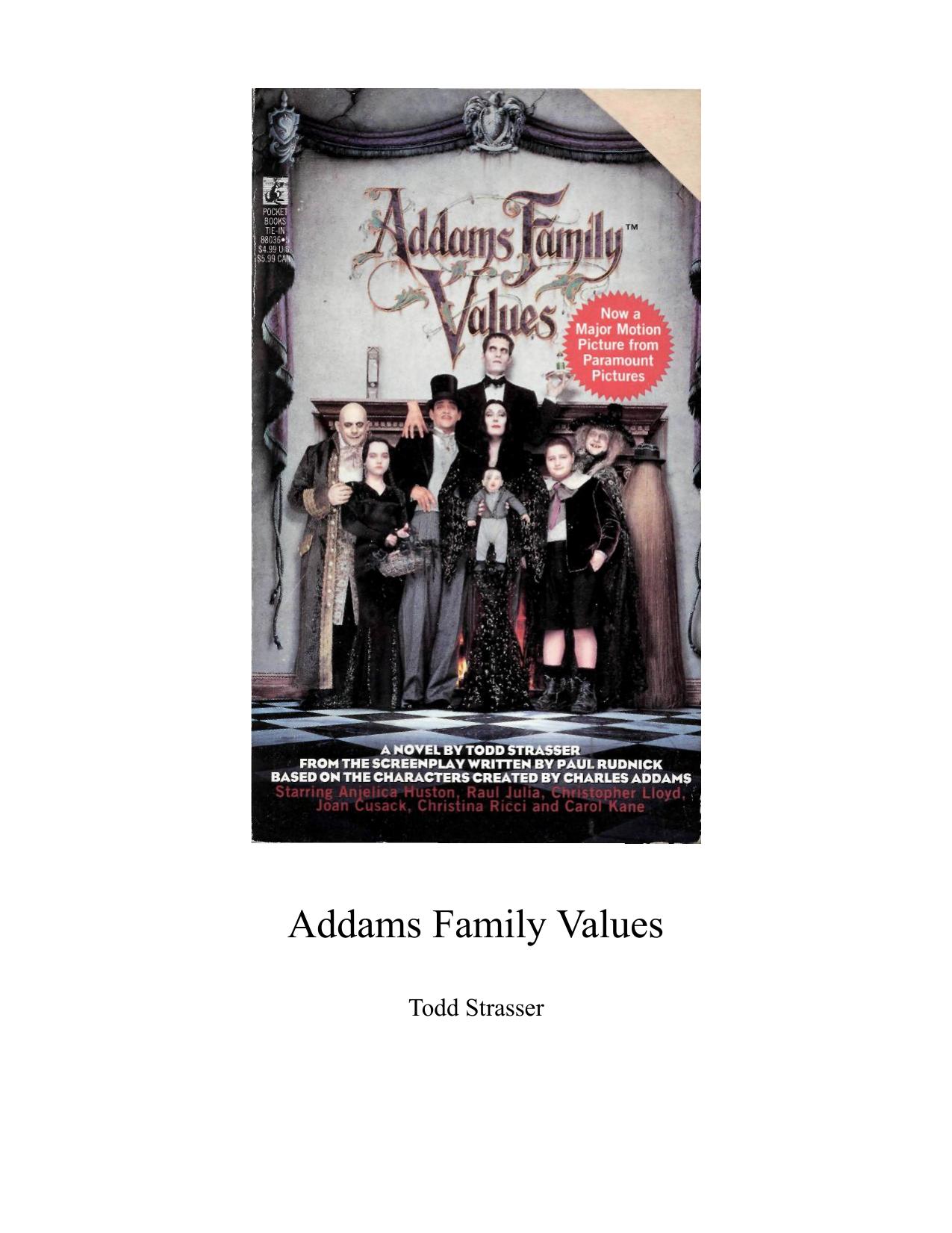 Addams Family Values by Strasser