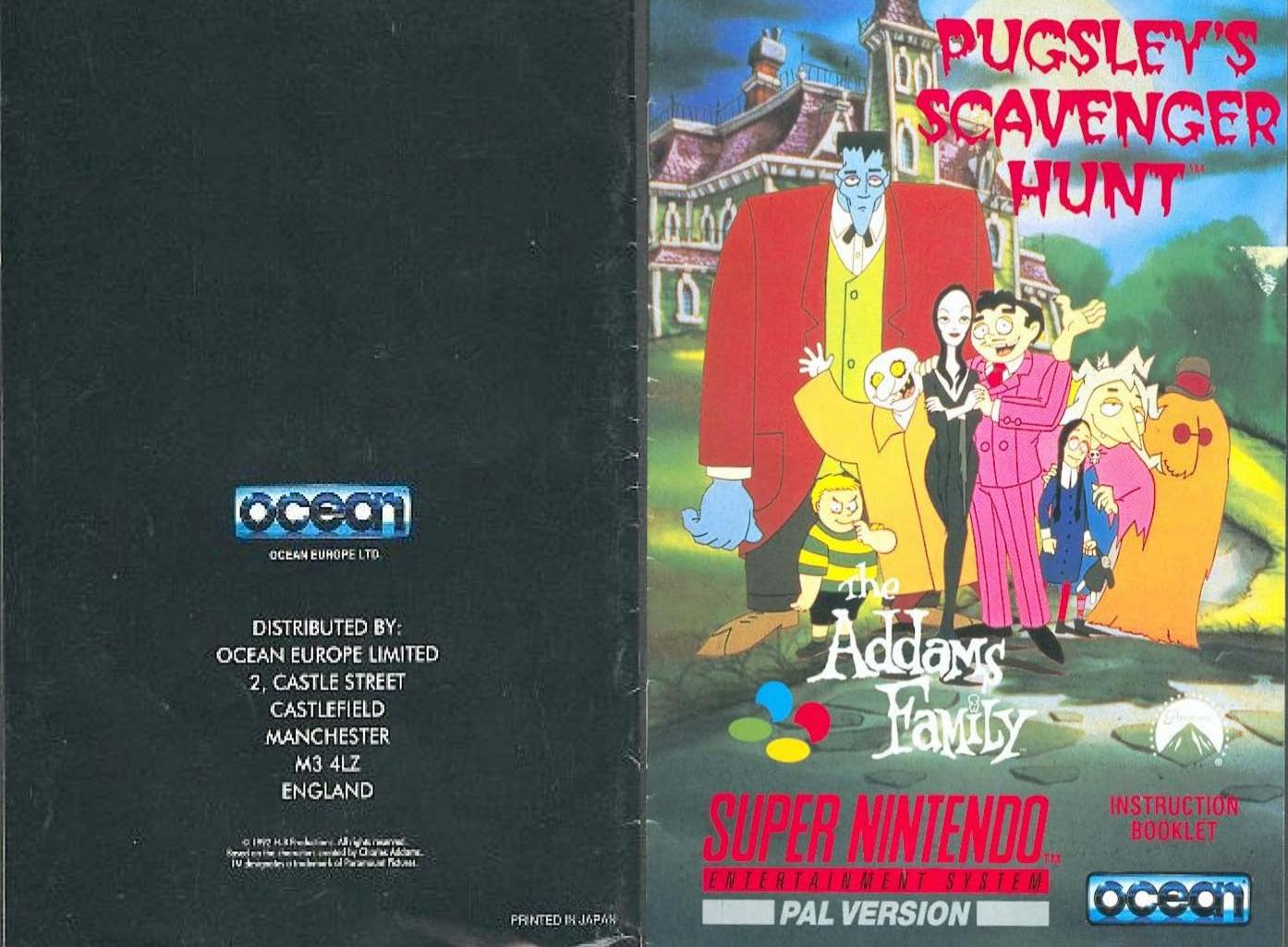 Addams Family, The by Pugsley's Scavenger Hunt (EU)
