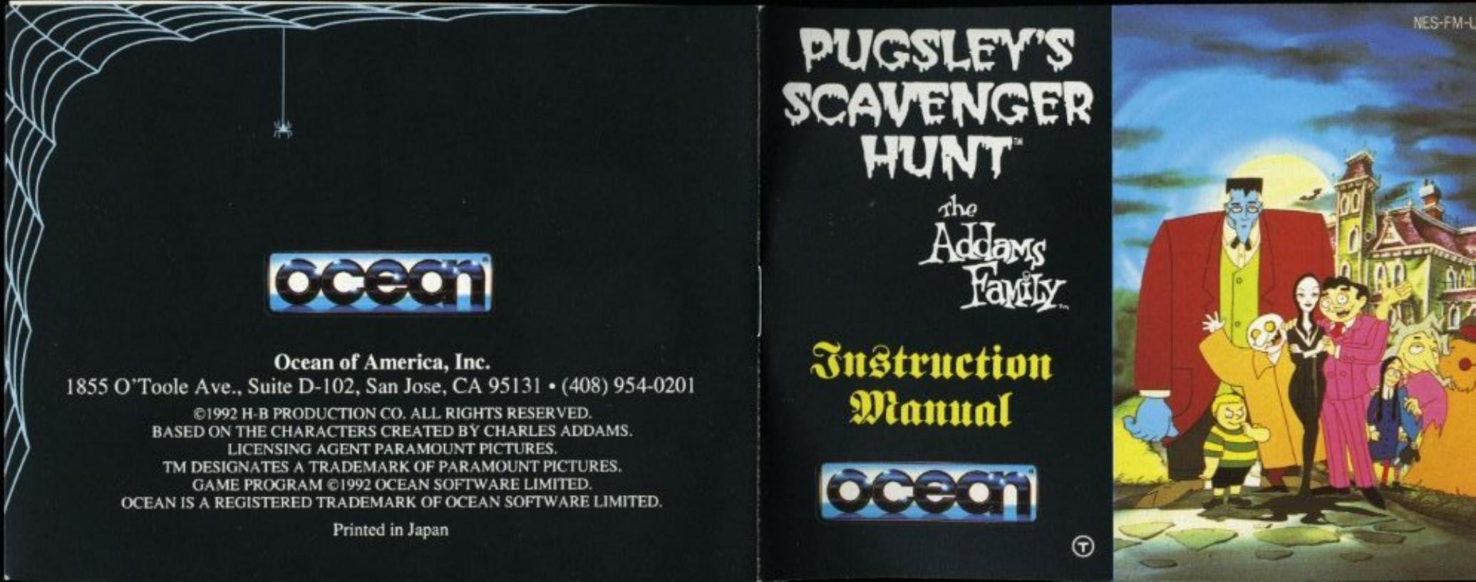 Addams Family, The by Pugsley's Scavenger Hunt (U)