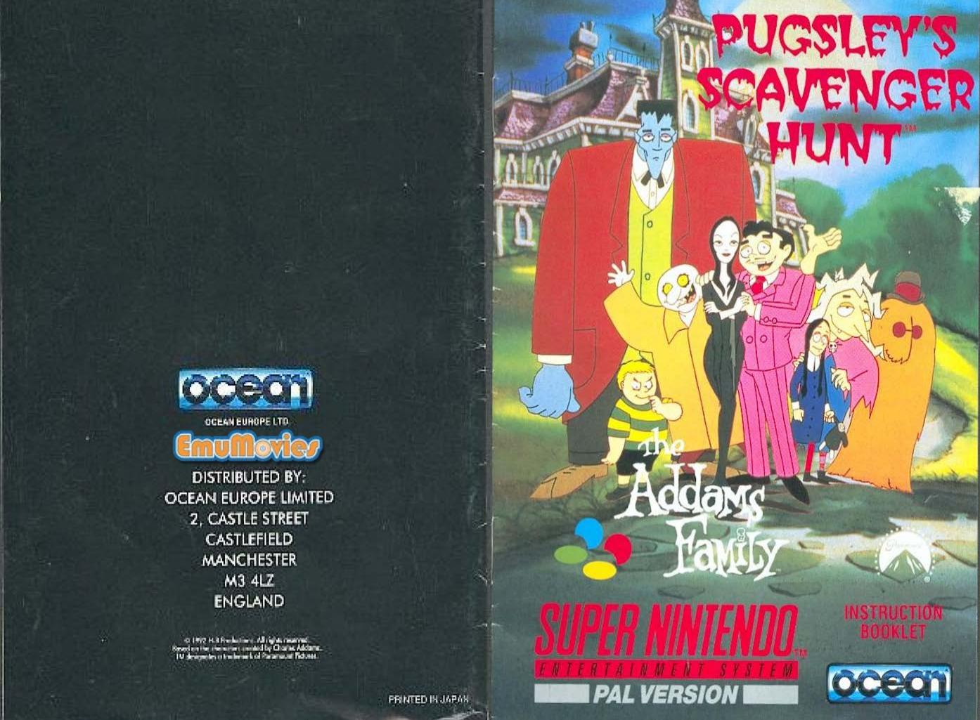 Addams Family, The by Pugsley's Scavenger Hunt (USA)