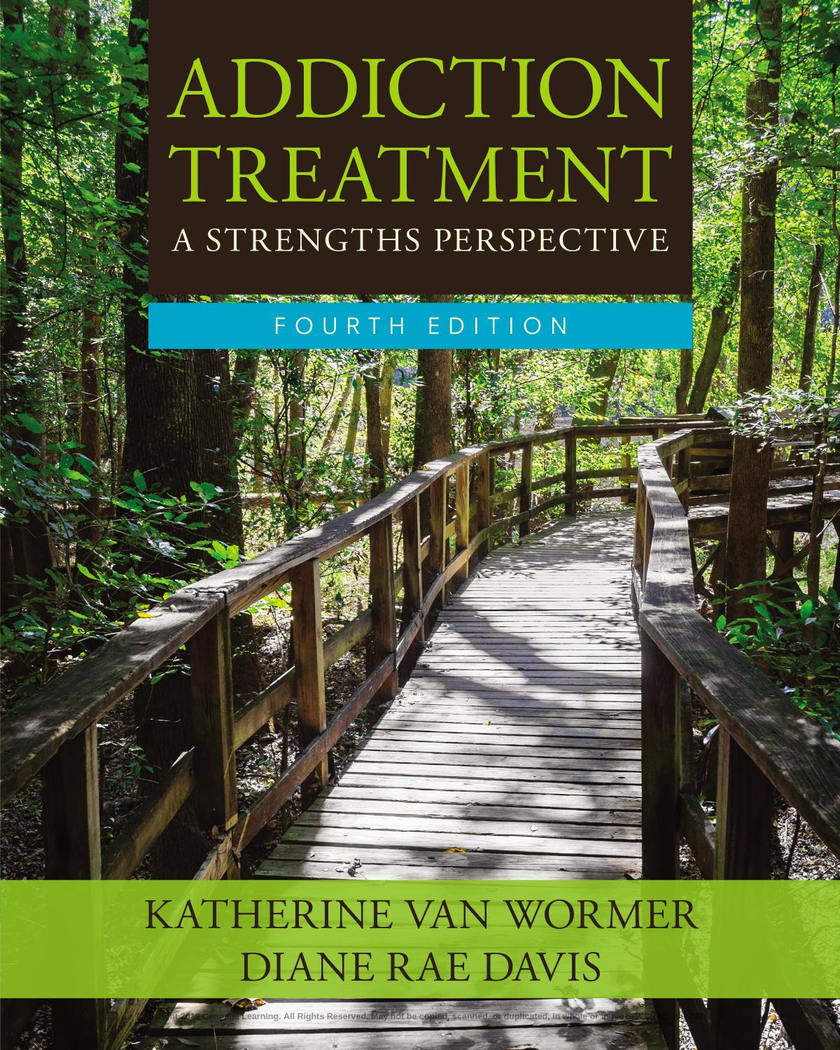 Addiction Treatment by Katherine van Wormer; Diane Rae Davis