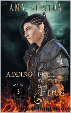 Adding Fuel to the Fire: A Gay Reverse Harem Romance (The Wraith Lords Book 3) by Amy Sumida