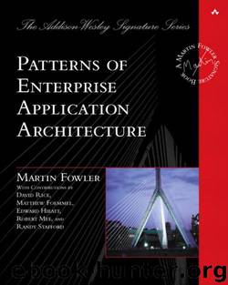 Addison Wesley : Patterns of Enterprise Application Architecture by By Martin Fowler David Rice Matthew Foemmel Edward Hieatt Robert Mee Randy Stafford