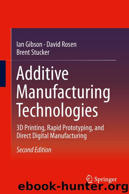 Additive Manufacturing Technologies by Ian Gibson David Rosen & Brent Stucker