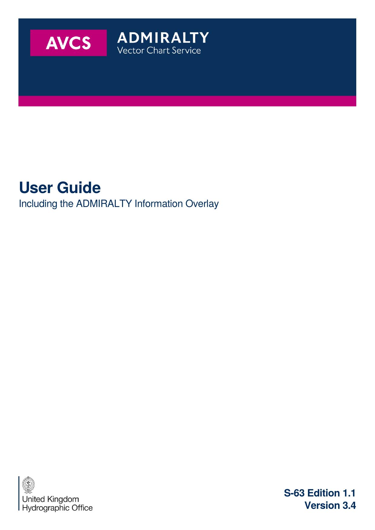 Admiralty AVCS User Guide by Unknown