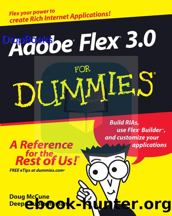 Adobe Flex 3.0 for Dummies ISBN by 0470277920 DropBooks APP