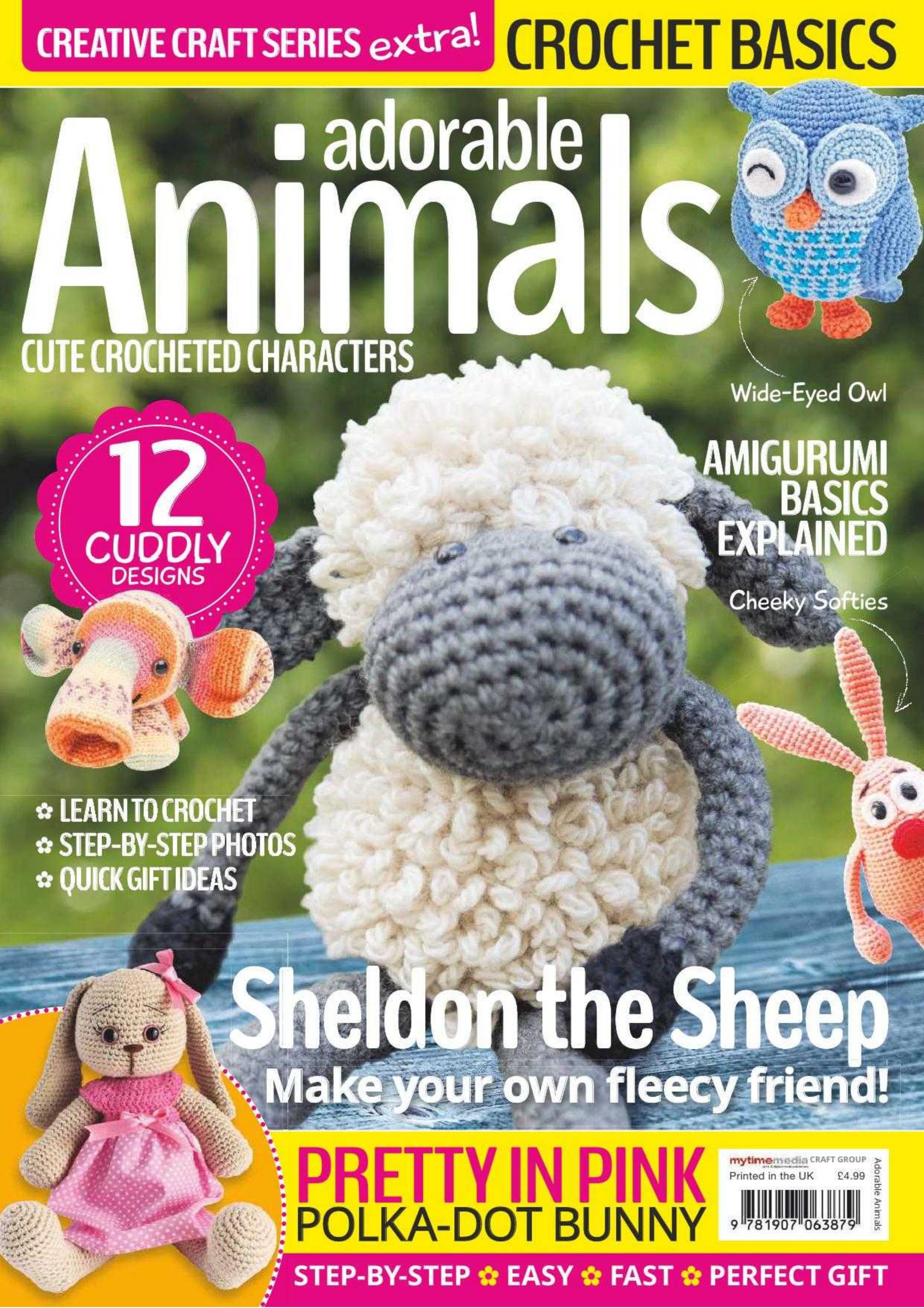 Adorable Animals-Cute Crocheted Characters by Media My Time