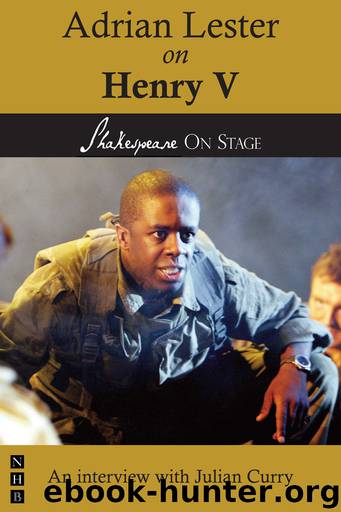 Adrian Lester on Henry V by Adrian Lester