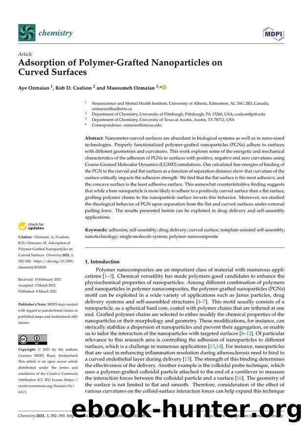 Adsorption of Polymer-Grafted Nanoparticles on Curved Surfaces by Aye Ozmaian Rob D. Coalson & Masoumeh Ozmaian