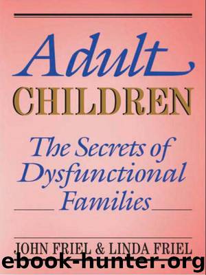 Adult Children Secrets of Dysfunctional Families by John Friel