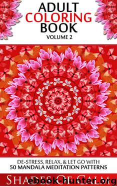 Adult Coloring Book: De-stress, Relax, & Let Go 50 Mandala Meditation Patterns Volume 2 (Unique Mandala Designs, Adult Coloring Book) by Renae James