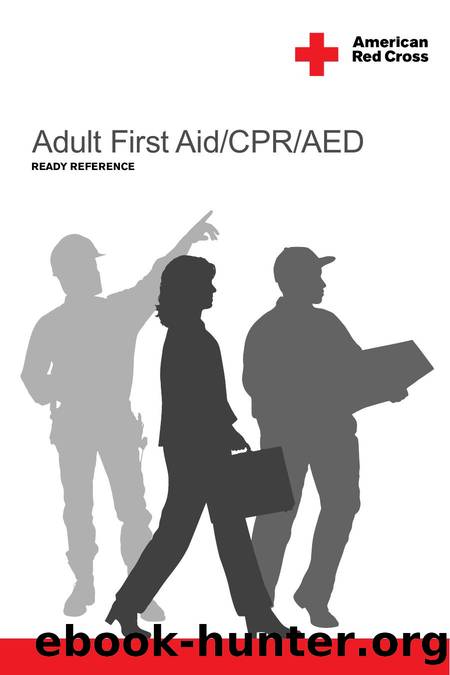 Adult First Aid CPR AED Ready Reference by Unknown