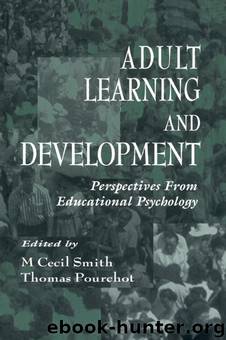 Adult Learning and Development by Unknown