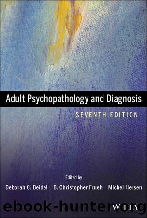 Adult Psychopathology and Diagnosis by unknow