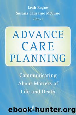 Advance Care Planning by Rogne Leah;McCune Susana;