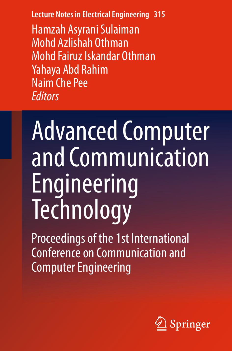 Advanced Computer and Communication Engineering Technology by Unknow