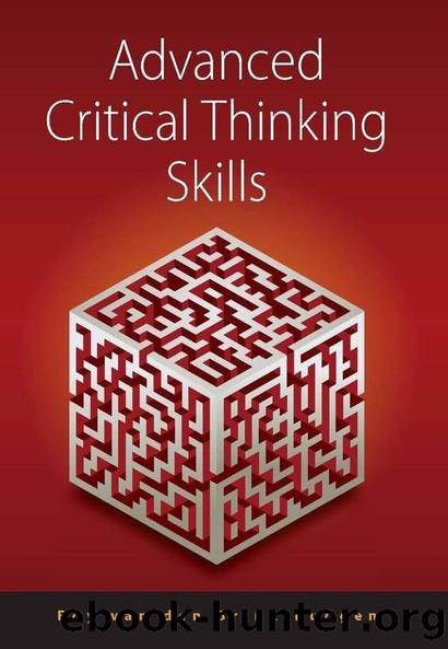 Advanced Critical Thinking Skills by Roy van den Brink-Budgen